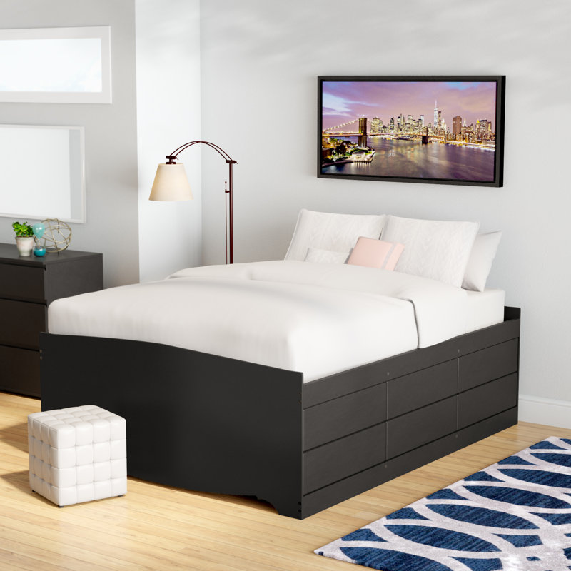 Harriet Bee Nolanville Storage Platform Bed & Reviews Wayfair.ca